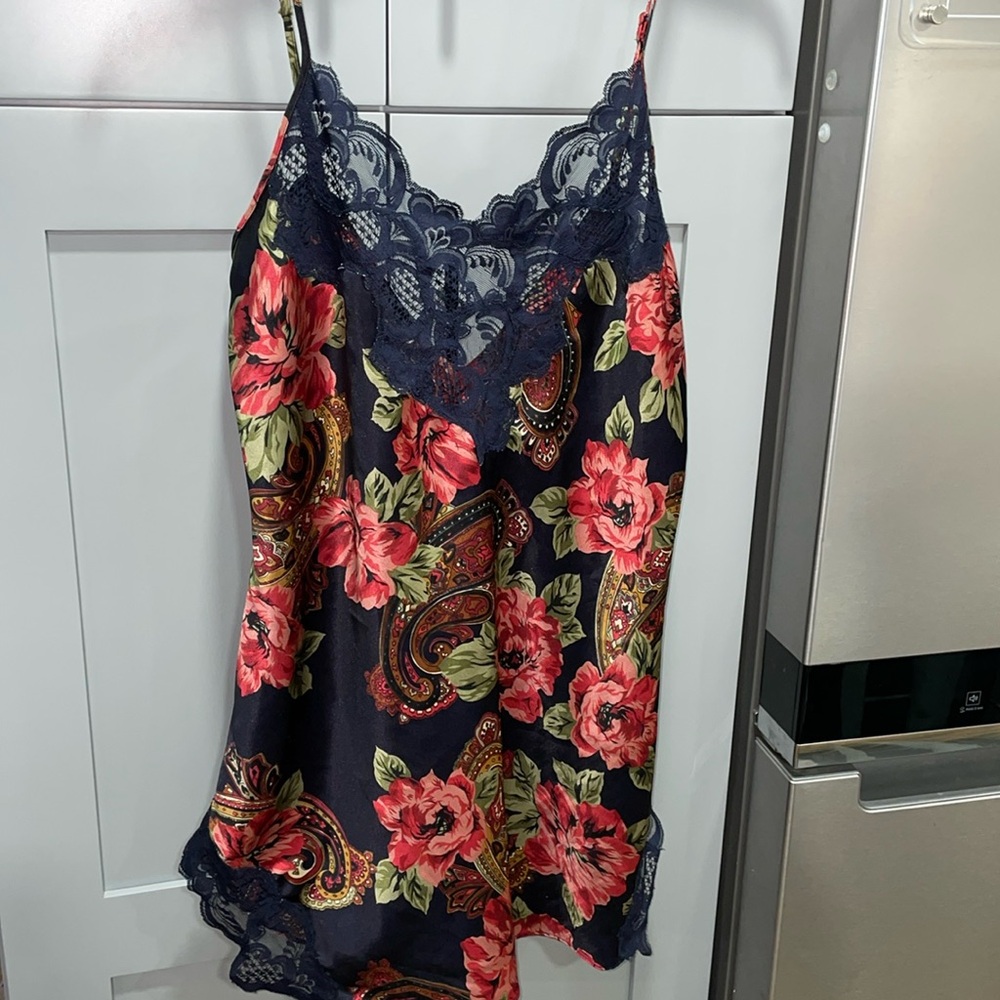 Vintage Victoria secret silk nightgown size M